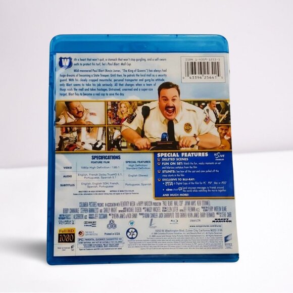 Paul Blart: Mall Cop Blu-ray DVD 2009 Kevin James - Picture 2 of 8